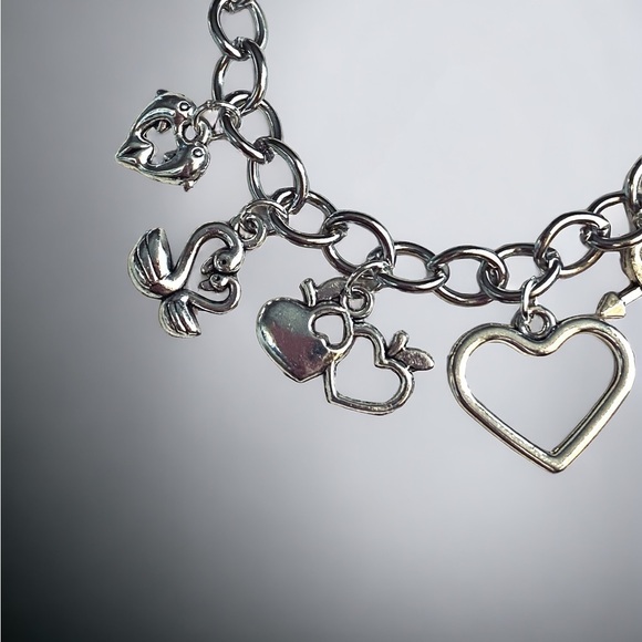 Love You Forever charm bracelet - Picture 3 of 4